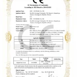 ใบรับรอง CE (ยุโรป) ของ EPIC